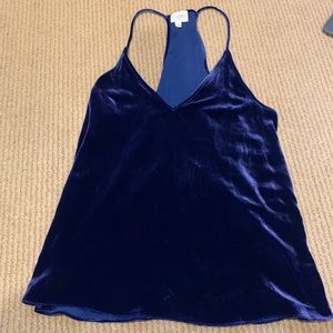 CAMI NYC Velvet Top